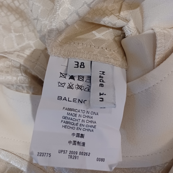 BALENCIAGA Silk dress - Picture 12 of 14